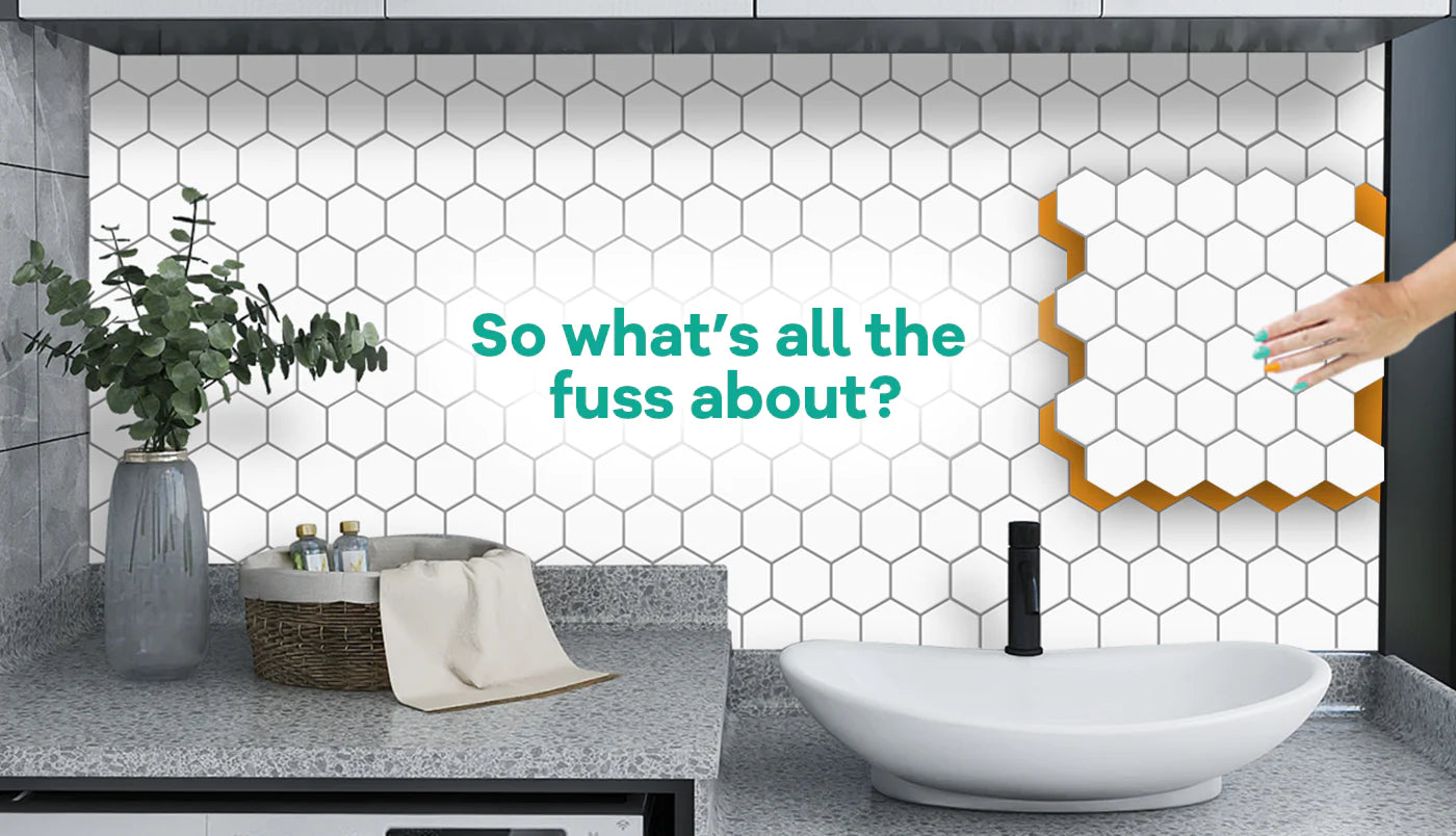 Peel and Stick Wall Tiles: Why Peel & Stick Hub Tiles are a Great Choice for Your Home