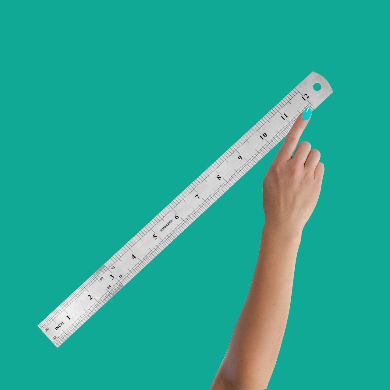 12 inch stainless steel ruler