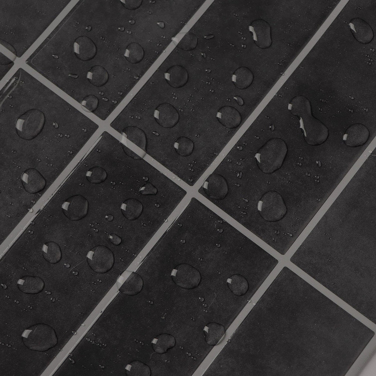 water resistant peel and stick tiles that are grey