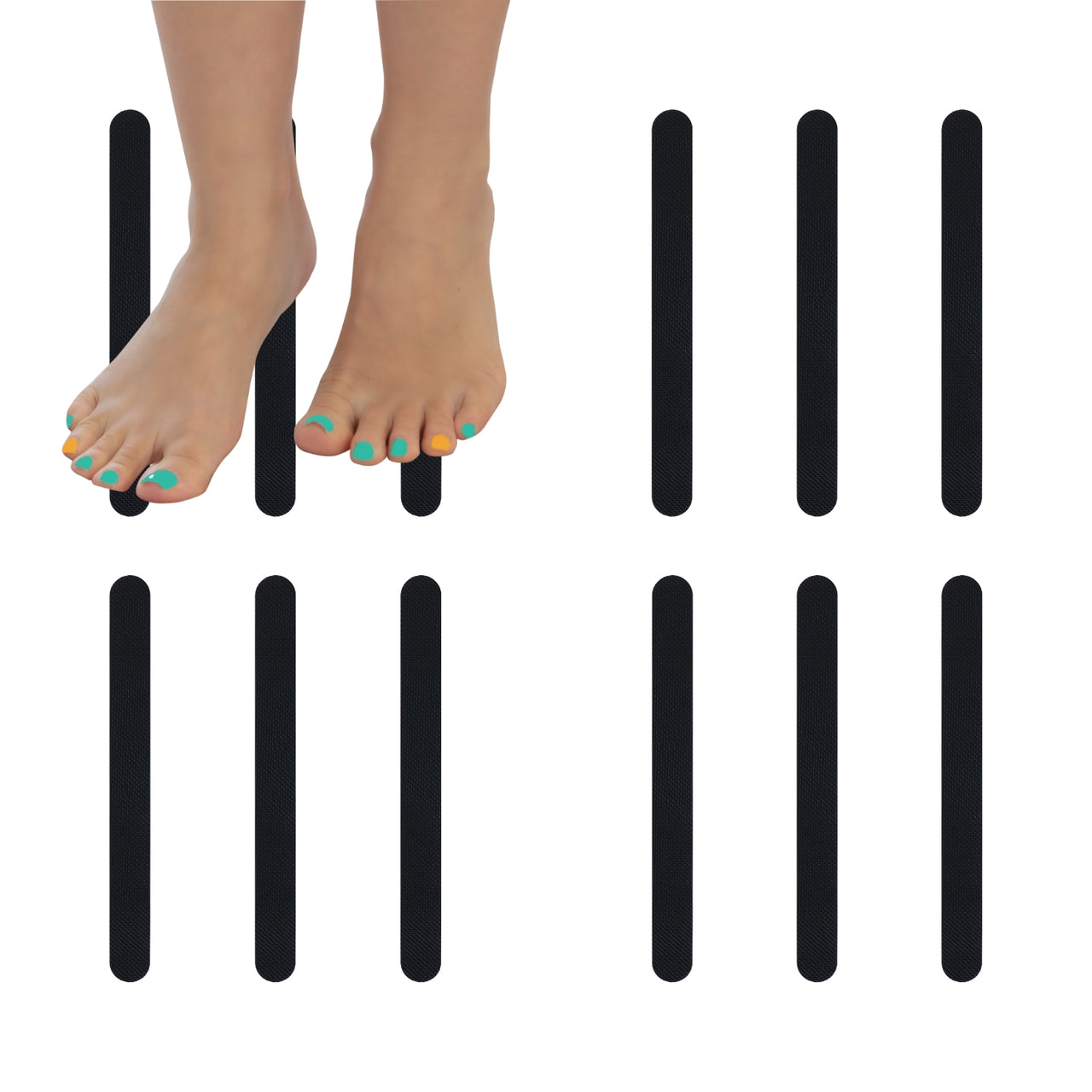 Anti-slip Grip | Black Strips