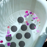 Thumbnail for Grey anti slip grip dots in bath tub to prevent slipping