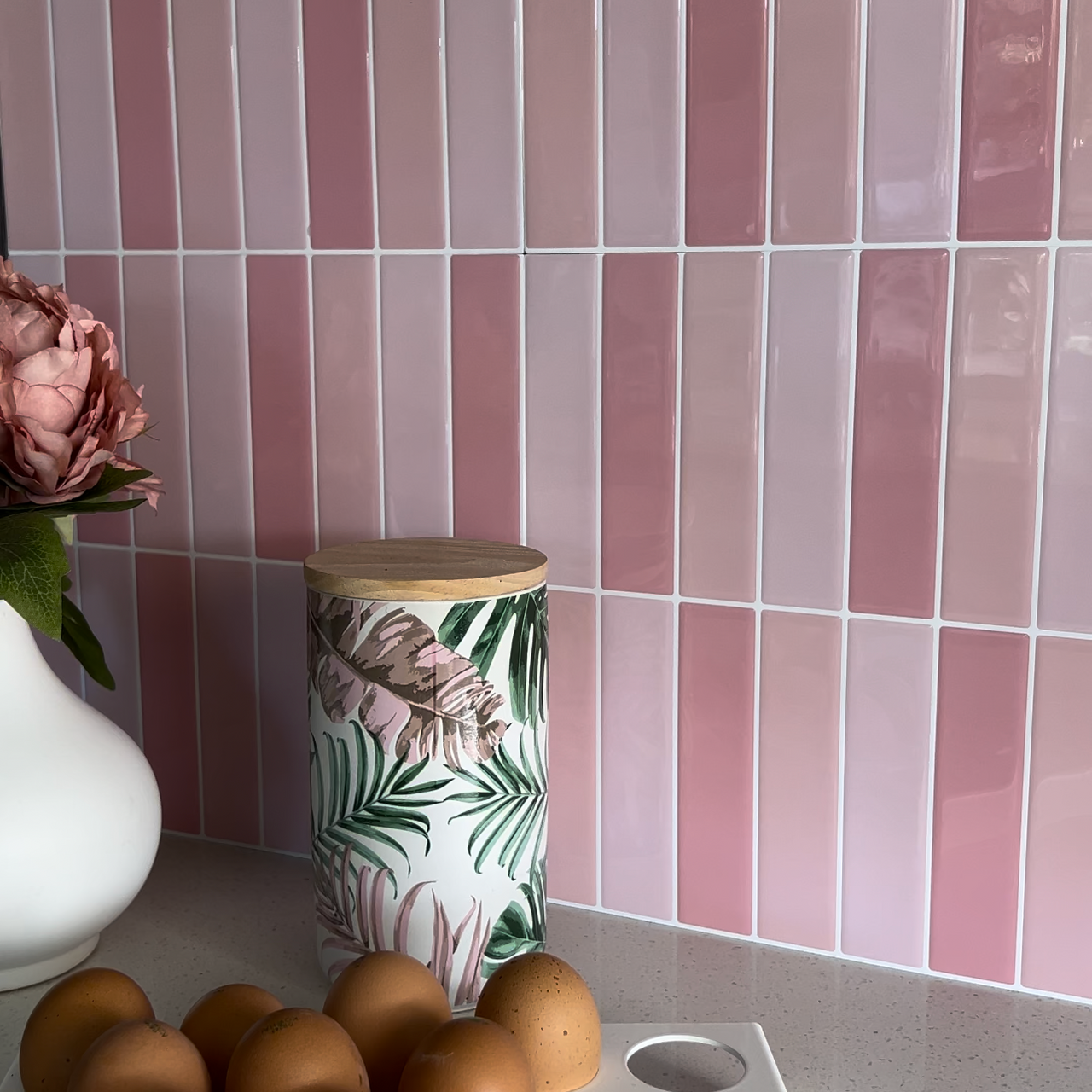 kit kat tiles pink