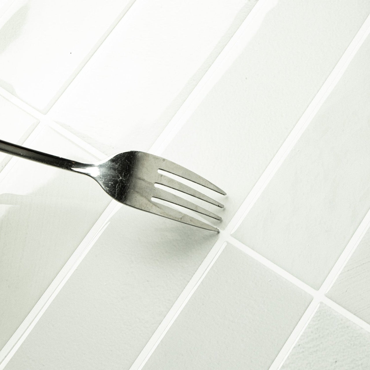 scratch resistant stacked subway tiles