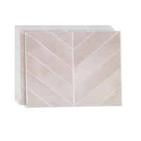 Thumbnail for 10 pack of pink chevron peel and stick tiles