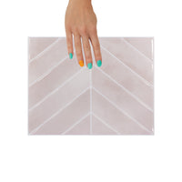 Thumbnail for Pink chevron peel and stick tile