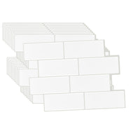 Thumbnail for Subway Wall Tile | White with Grey Grout