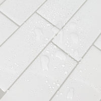 Thumbnail for Subway Wall Tile | White with Grey Grout