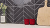 Charcoal chevron tiles video